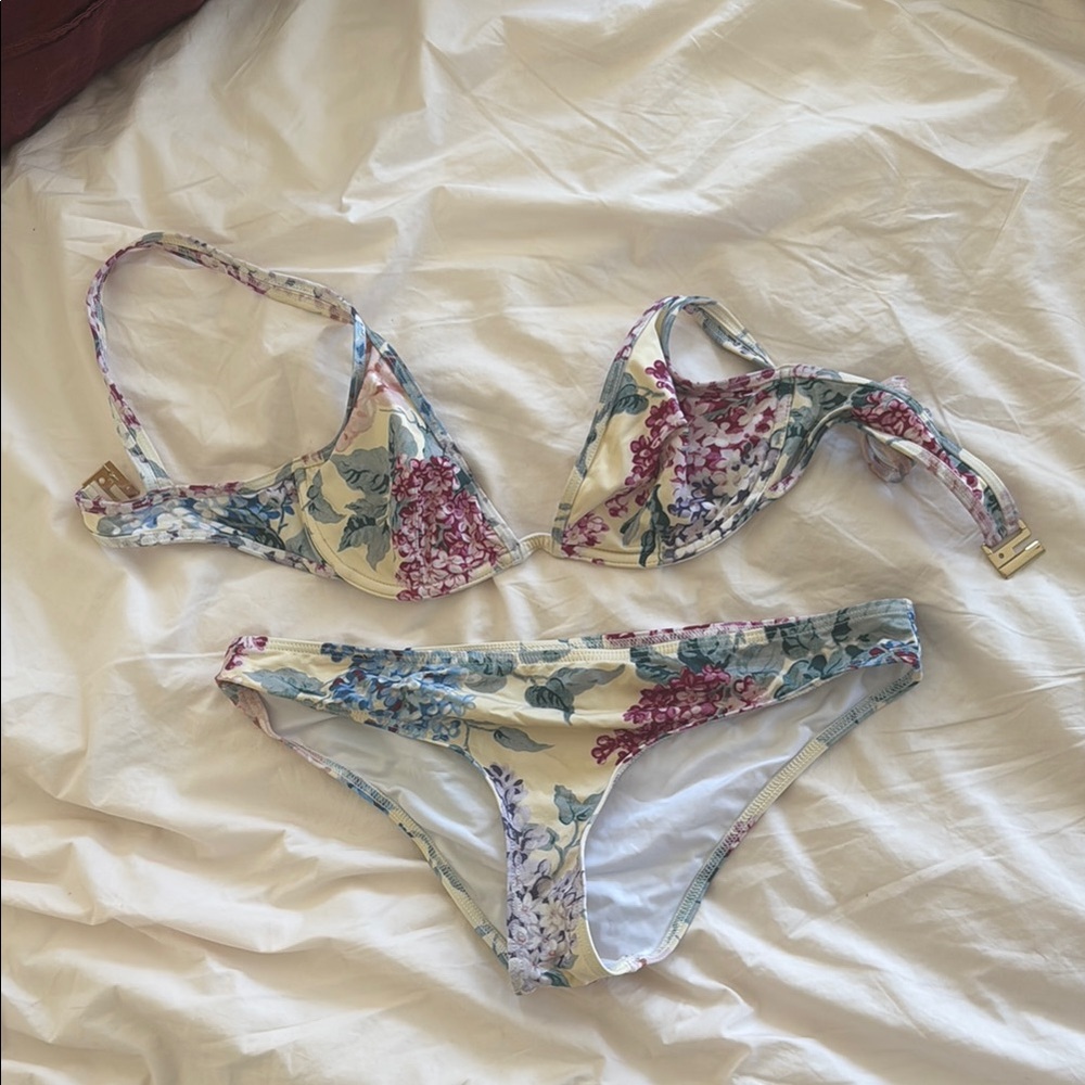 Ephemera swim Floral Bikini Set